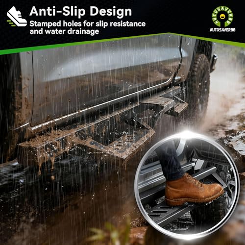 Estribos laterales para RAM 1500 2019-2026, negro miniatura 4