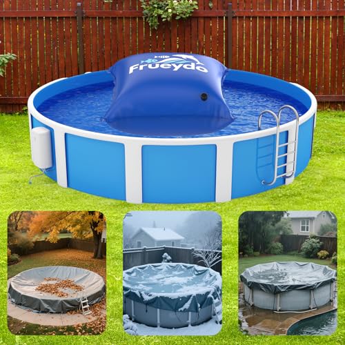 Almohadilla inflable para piscina 4x4 pies miniatura 6