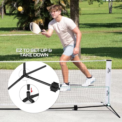 Image of Orca Pickleball Nets Multiple Styles, Full Court and Half Court Sets, Perfect for Indoor and Outdoor Pickleball Games