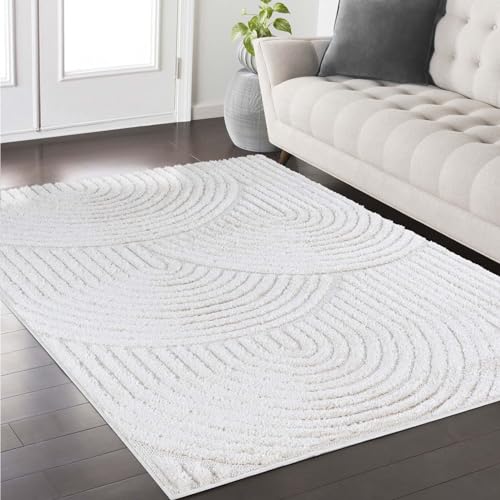 Taracarpet Teppich fürs Wohnzimmer Schlafzimmer und Kinderzimmer Skandi Boho Designerteppich...