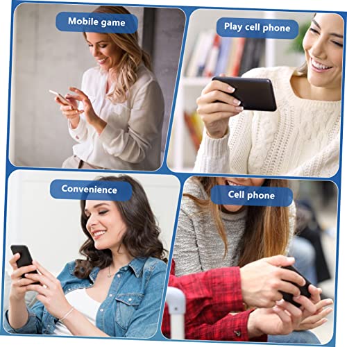 KONTONTY 1pc Mobile Phone Card Holder Phone Holder Credit Phone Case Black Phone Back Strap Phone Wallet Sleeve Covers Storage Wallet for Phone Case Man Intelligent Lip Gloss