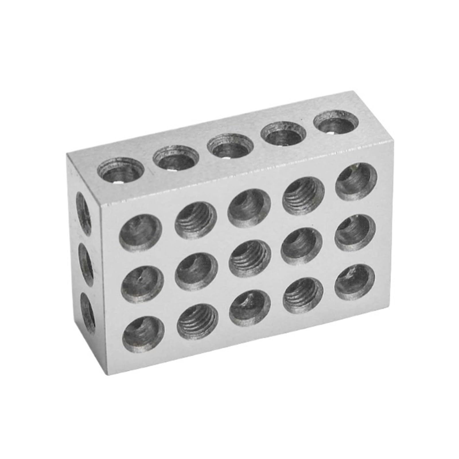 Torno, Bloques Espaciadores Paralelos Métricos De 23 Orificios 25x50x75 Mm Para Fresadoras, Mandíbulas Y Ecualizadores Altura,para bricolaje CNC