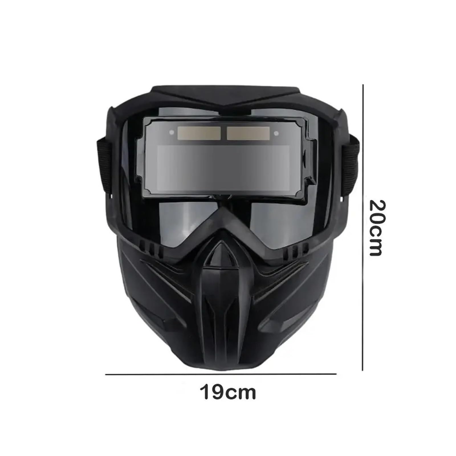 Aktivkohle-Schweißmaske