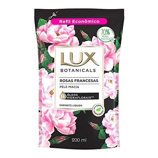 Sabonete Liquido Lux Rosas Francesas 200ml Refil