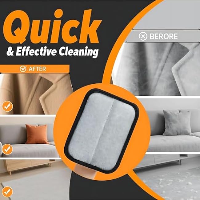 2 Pcs Pet Hair Removal Glove for Cats & Dogs, Upgraded The Magic Brush Pet Hair Remover, Washable & Reusable Pet Hair Glove, Electrostatic Pet Hair Remover Glove for Clothing, Couch, Carpet, Car Seat-PLaibRtu