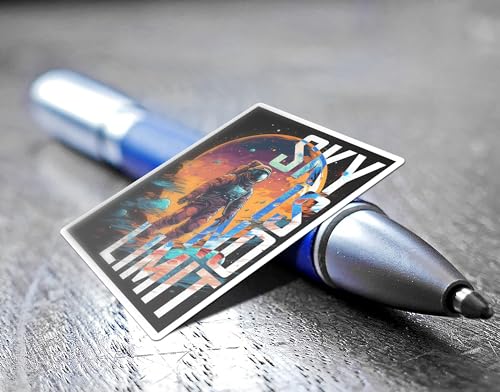 Image of WallDesign Space & Science Sticker Collection: 96 Laminated Stickers for Mobile, Laptop, Personalizing and Gifting! Durable, Hi-Quality Print for Astronomy Lovers-Self-Adhesive