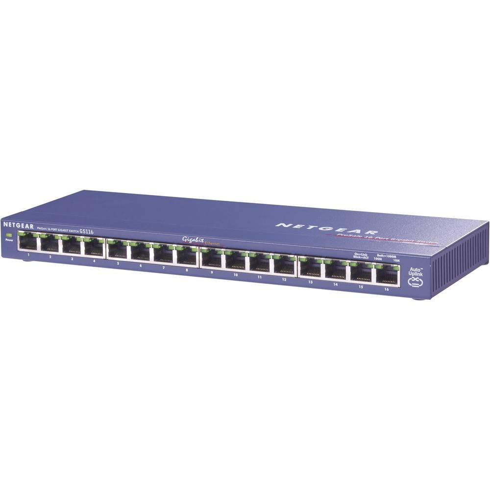 netgear prosafe ethernet switch (gs116)