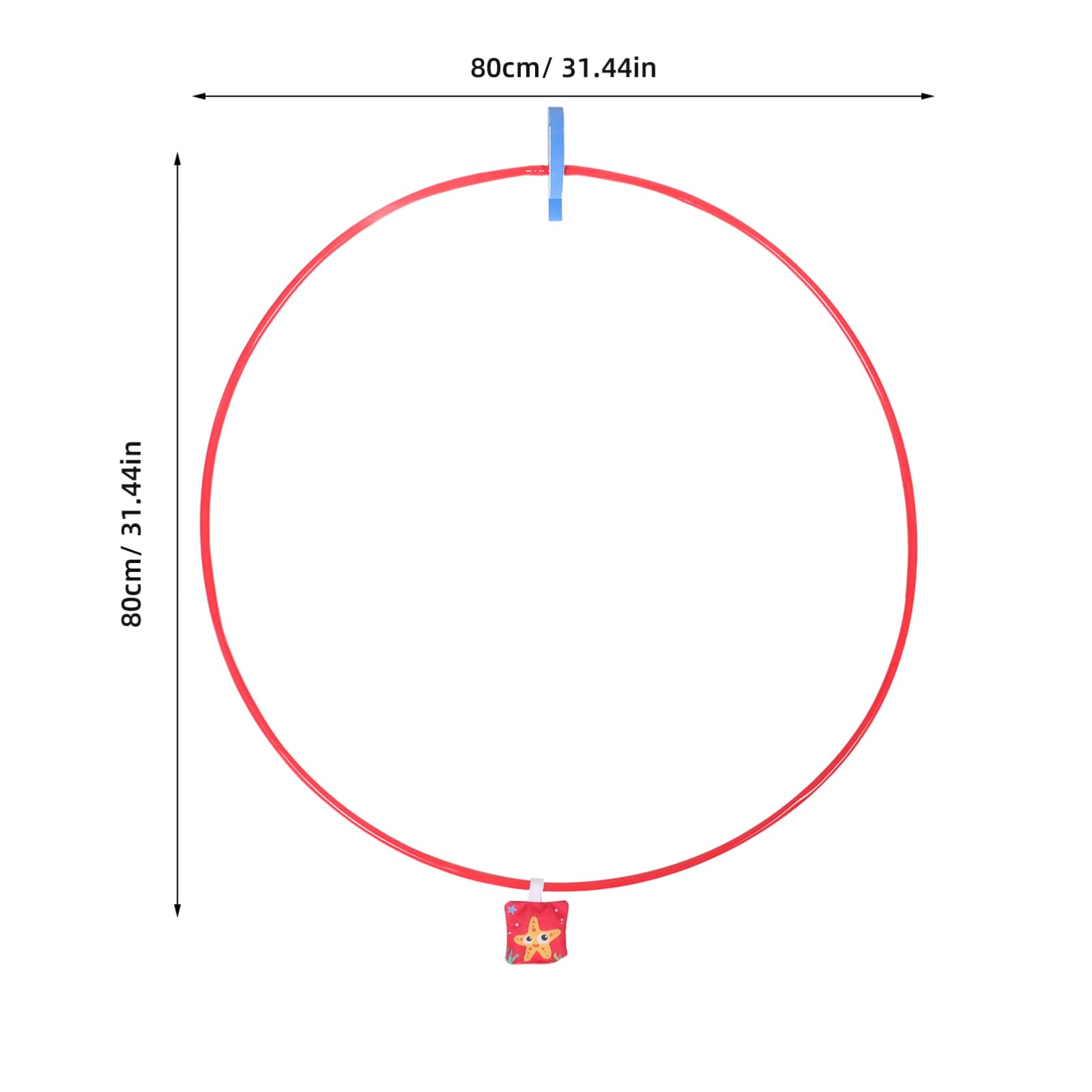 VANZACK 3pcs Underwater Diving Rings Pool for Fun Swim Training Hoops Enhance Swimming Skills Safe Material for Summer Pool Games