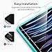 ESR 2 Pack Screen Protector for iPad Air 5th/4th Generation (2022/2020)，iPad Pro 11 Inch (2022/2021/2020/2018) Screen Protector, Tempered-Glass Film with Alignment Frame, Anti-Scratch, HD Clarity