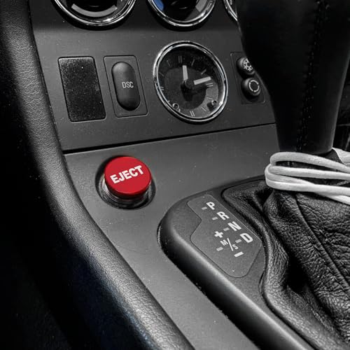 Image of HAOBO Billet Aluminum Cigarette Lighter Plug Cover, Car Cigarette Lighter Cap, Eject Button Universal Push Button, Car Accessories Buttons Decorations Plug Fit Vehicles with Standard 12V Power Source