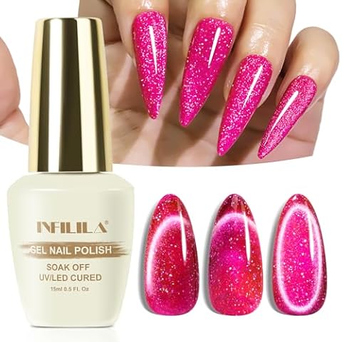 NXJ INFILILA Cat Eye Gel Nail Polish Cover