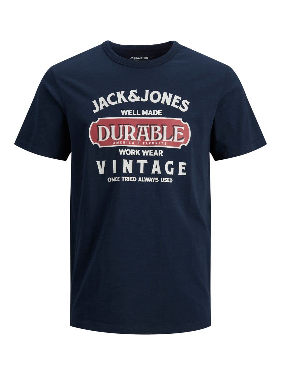 JACK & JONESmens JJEDENIM TEE SS O-NECK NOOS T-Shirt