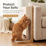 3-Pack Cardboard Cat Scratcher for Indoor Cats, 23 Inch L Shaped Vertical Cat Scratching Post, Cat Scratching Board for Wall and Couch, Large - Image 2