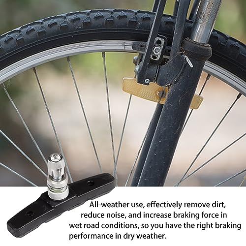 OTAIVE 4pcs V Bicycle Brake Blocks Set 70 mm Road Bike Brake Pads,Bicycle V Brake Blocks Set,V Bike Brake Pads,for Mountain Bikes Bicycle Hex Wrench Included - Image 4