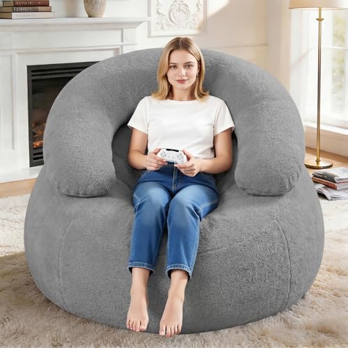 HABUTWAY Giant Bean Bag Chair, Oversized Beanbag Chair with Filler - image 3
