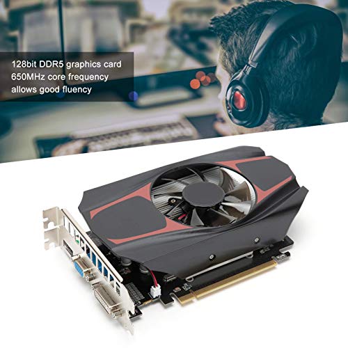 HD7670 4GB Gaming Video Graphics Cards,Portable Display Video Card,Low Consumption 128bit DDR5 Computer Components - Thumbnail 6