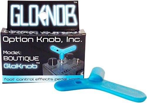 Option Knob GloKnob-BO Boutique Glow-in-the-Dark Pedal Knob