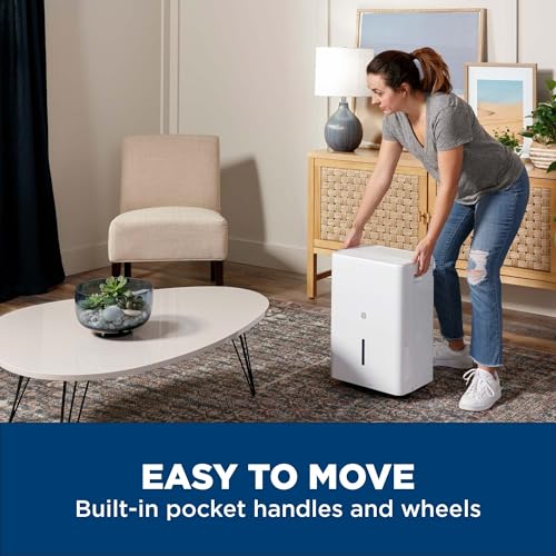 GE Dehumidifier with Pump & Hose, 50 Pint for Basement & Home, 5000 Sq Ft - image 6