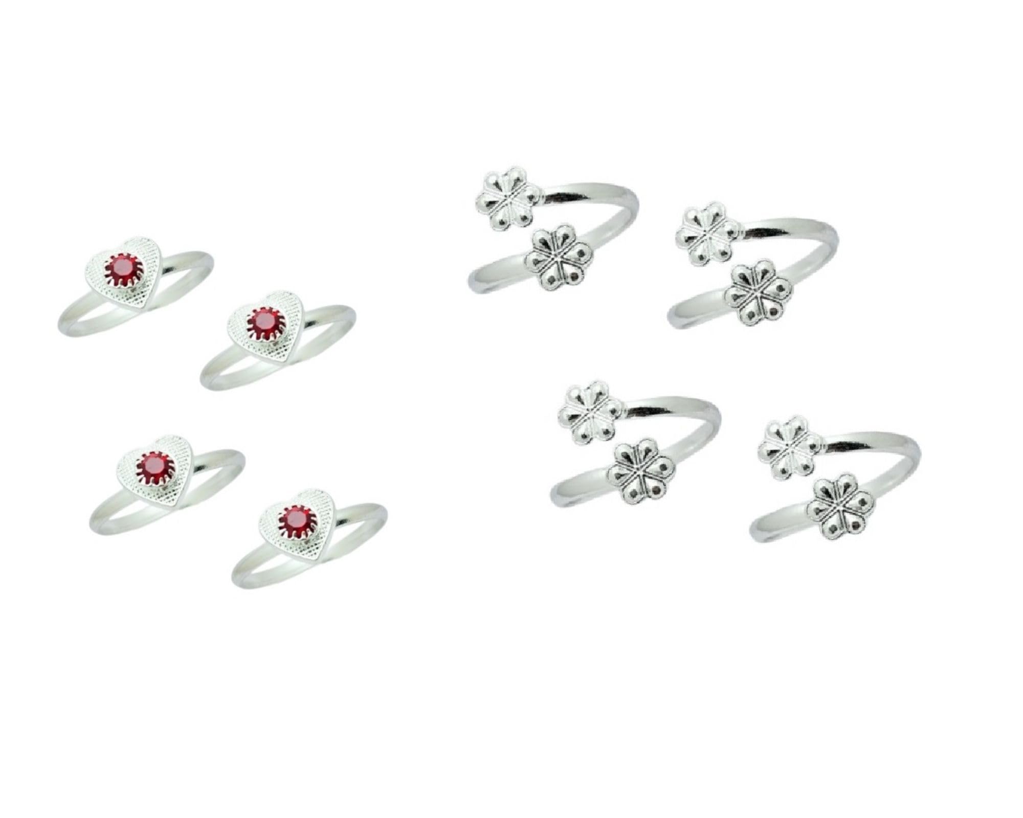 kamada creations Kamada's Designer colorful Toe ring-picture-16