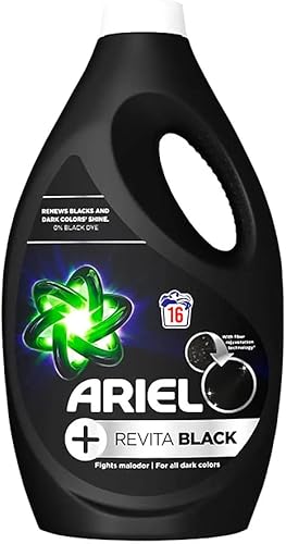 Ariel Revita - Detergente líquido negro para ropa de 29.8fl oz (16 lavados)
