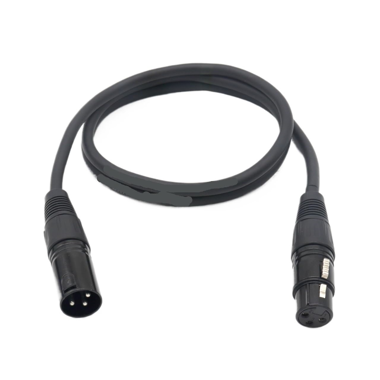 Cavo di segnale XLR a 3 pin maschio a femmina, cavo di prolunga bilanciato per controller di illuminazione da palcoscenico (15 m)