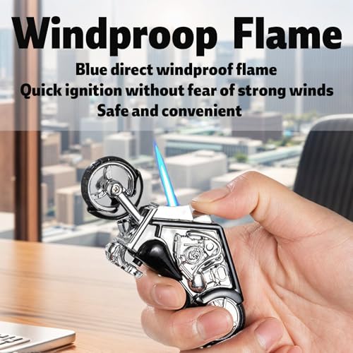Encendedor Cool Torch resistente al viento recargable miniatura 7