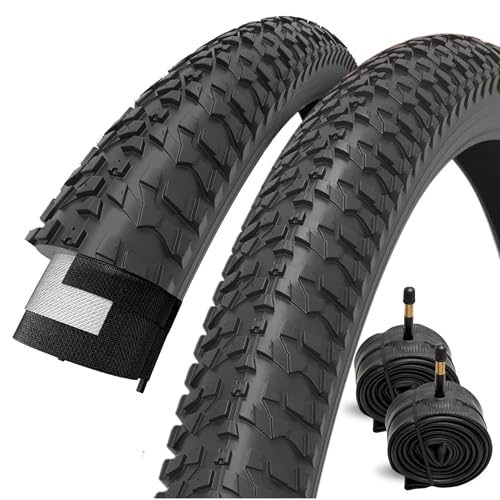 Fincci Pneu BMX 20 x 1.95 Pouces - Set Pliable Pneus 20