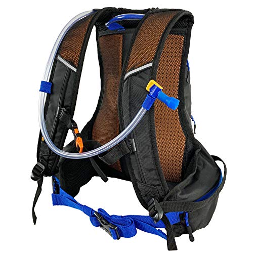 Chameleon Hydration Pack & 2L Hydration Water Bladder | High Flow Bite Valve | Hydration Backpack with Storage | Lightweight Running Backpack for Cycling, Hiking, Ski, Snow for Men, Women & Kids - Thumbnail 5