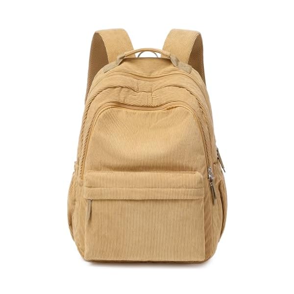 Girls-Backpack-School-Backpack-for-Teens-Elementary-High-College-School-Corduroy-Laptop-Bags-Casual-Travel-Daypacks-Lightweight Girls Backpack School Backpack for Teens Elementary High College School Corduroy Laptop Bags Casual Travel Daypacks Lightweight