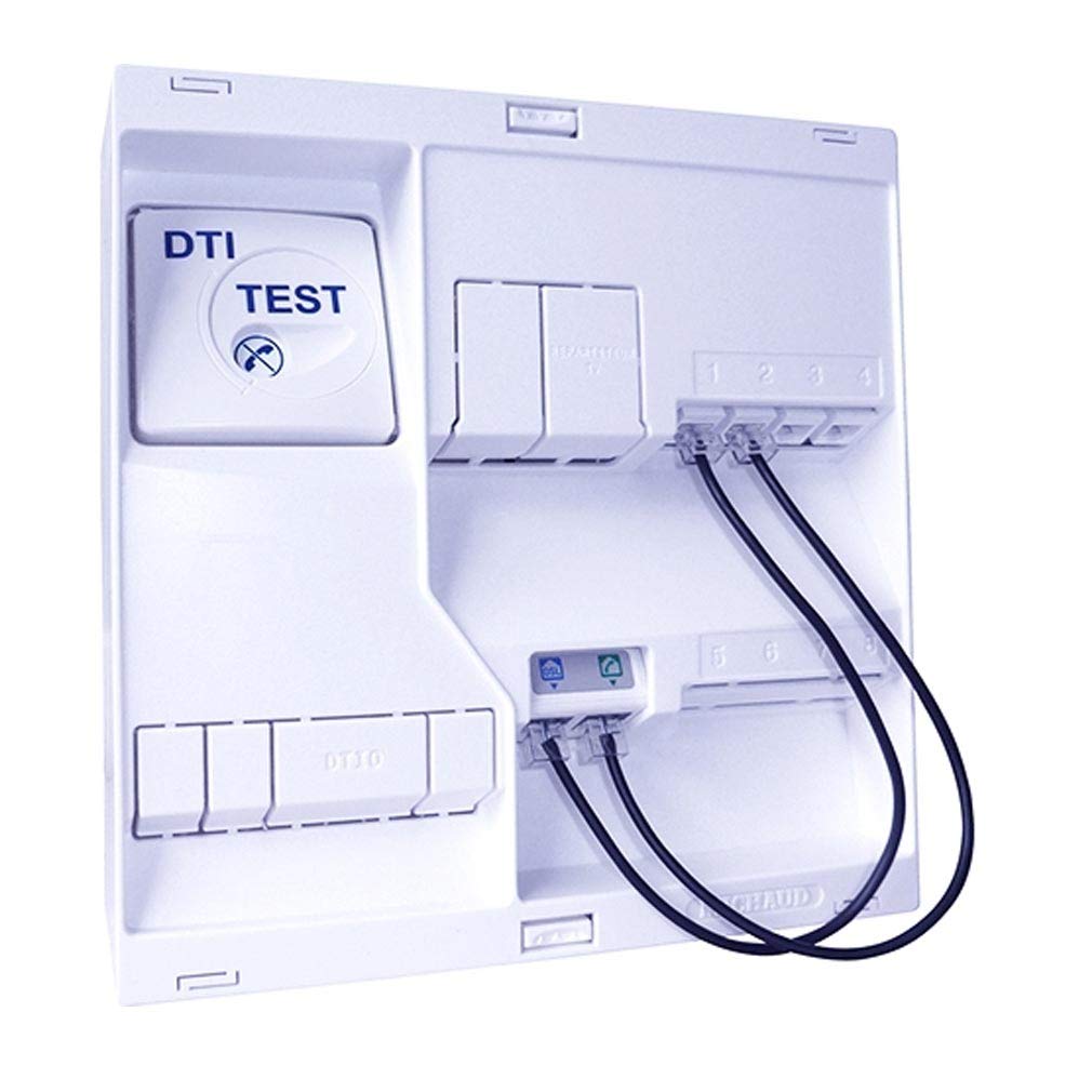 Tableau de communication Grade 2TV avec 8 RJ45 + 4 RJ45 TV