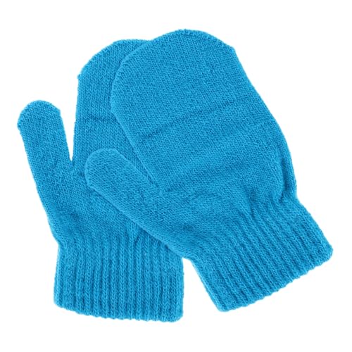 MOLUCKFU Warm Knitted Gloves Baby Winter Mittens Toddler Winter Gloves Boys and Girls Warm Mittens