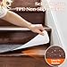DailyCuddles Stair Treads for Wooden Steps 15 PCS - 8’’ x 30’’, Non Slip Stair Runner, Machine Washable Stair Rugs Strips for Kids Pets and Elderly, Indoor Carpet for Stairs (Grey)