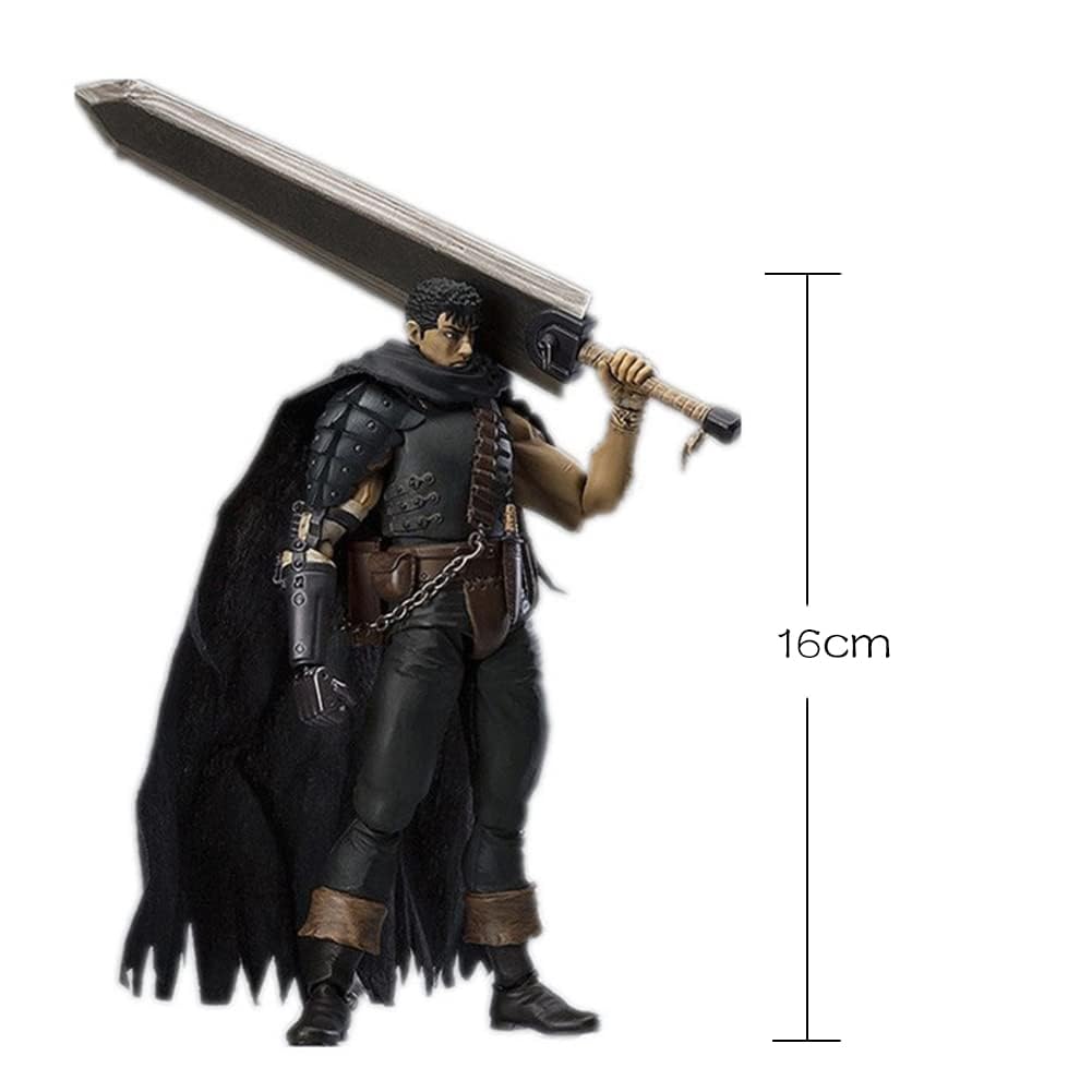 Guts Figura de Anime Figura de Tripas de PVC Figura de acción Anime Juguete Muñeca Modelo de Estatua Decoración Regalos Adornos de Escritorio Suministros coleccionables