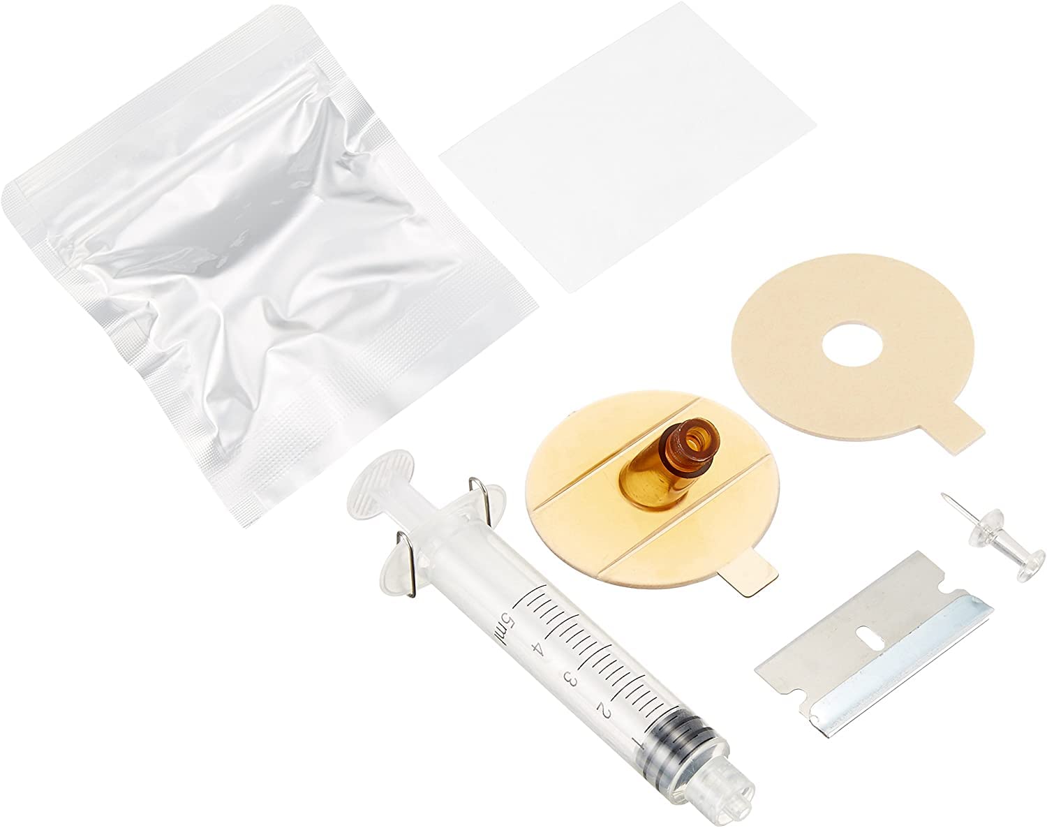 【自分で簡単に直せる！】 AUG (アウグ) ウインドガラスのキズ修理セット L-99 フロントガラス リペアキット ガラスリペア 飛び石 補修キット リペアセット ひび ヒビ 割れ ウインドガラス - 5