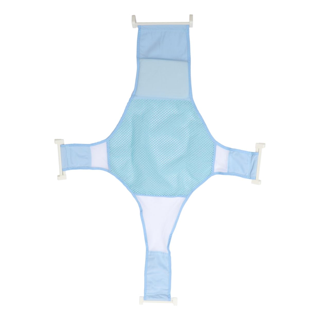 ULDIGI 1pc Tubs for Infants to Toddler Bathing Net Newborn Tub Mesh Anti-Slip Security Bath Bed Adjustable Net Bath Support Non-Slip Blue