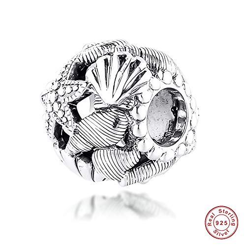 Bakcci - Charm con stelle marine, conchiglie e