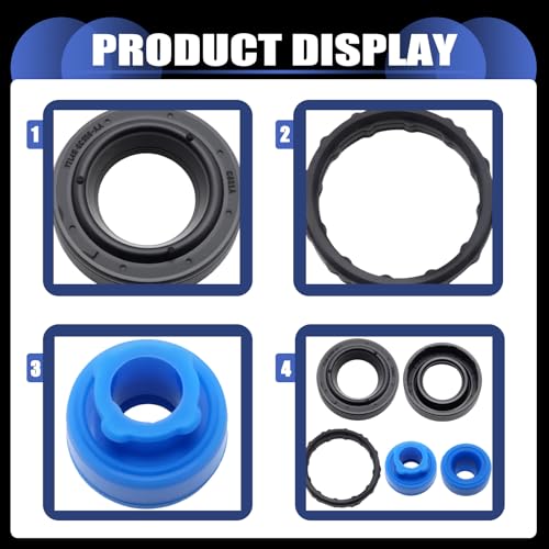 Image of Valve Cover Gasket VS50801R for 2010-2012 Ford Escape 3.0L V6 Engine - Direct Fit Replacement Seal Compatible with 2968CC Models