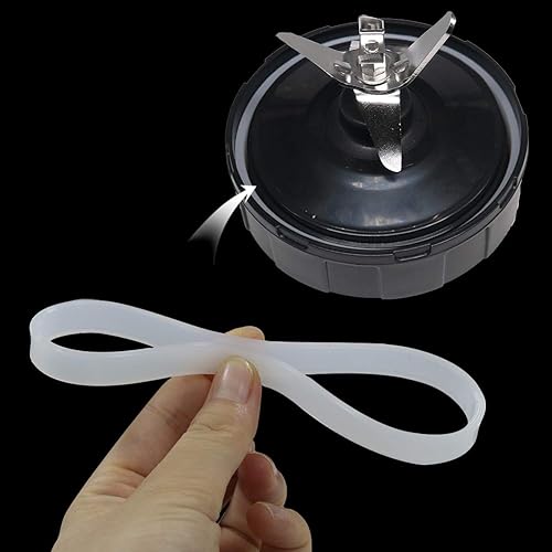 Miniatura 8 de 4 juntas de goma para juntas tóricas para licuadora Ninja de 3.9 in de diámetro, el grosor es de 0.1 in de Hushtong