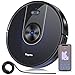 Aspirateur Robot 2200Pa, Robot Aspirateur Laveur 3 en 1 Connecté WiFi/Alexa/App, Recharge Automatique, Aspirateur Robotique Navigation Précise du Gyroscope pour les poils d'animaux, tapis, sols durs