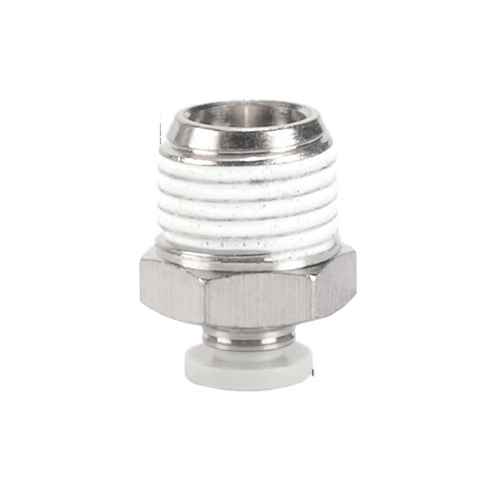 Raccord droit fileté externe 1/4" PC402 anti-fuite pour tube 4mm