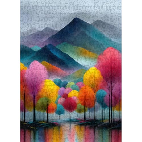 Puzzle Paisaje Colorido 16+ Anos