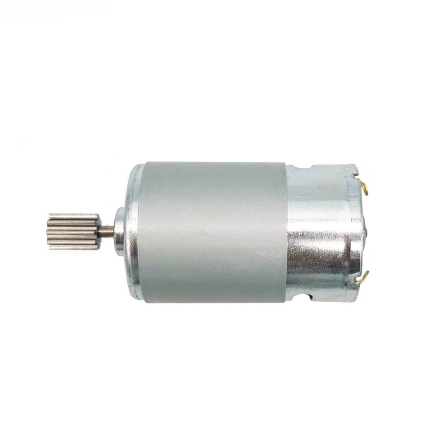 Motor de CC， Motor de CC 380 390 de 12 Dientes, 550 570 de 10 Dientes, 6 V, 12 V, for Taladro eléctrico de Coche de Juguete DIY(570 12v 35000 1 Cm)