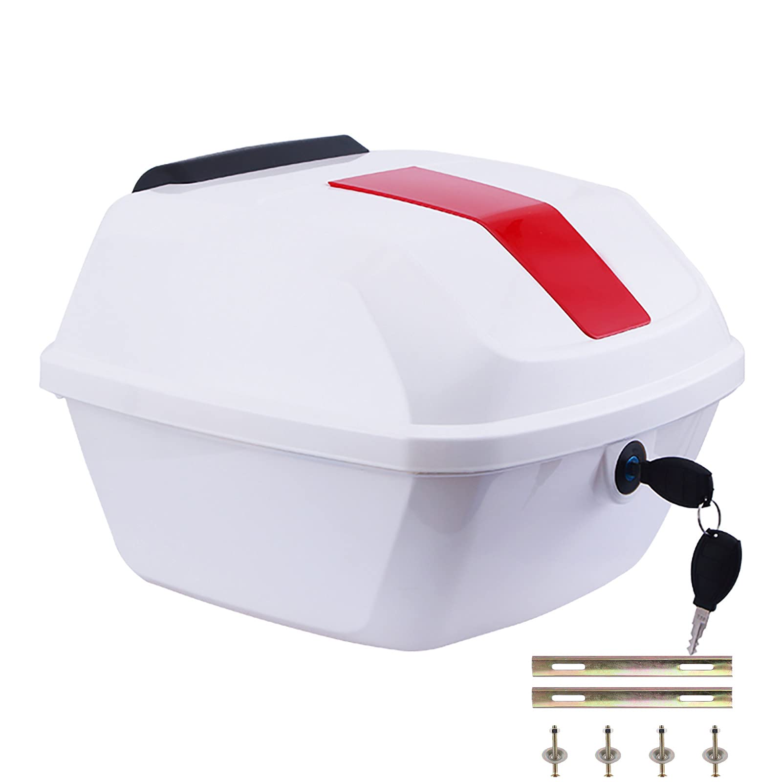 Boîte universelle de queue de coffre de moto étanche pour bagages de scooter et vélo