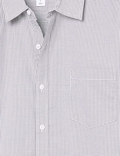 Image of Amazon Essentials Men's Regular-Fit Long-Sleeve Casual Poplin Shirt, Button Front, Business Casual, Collared