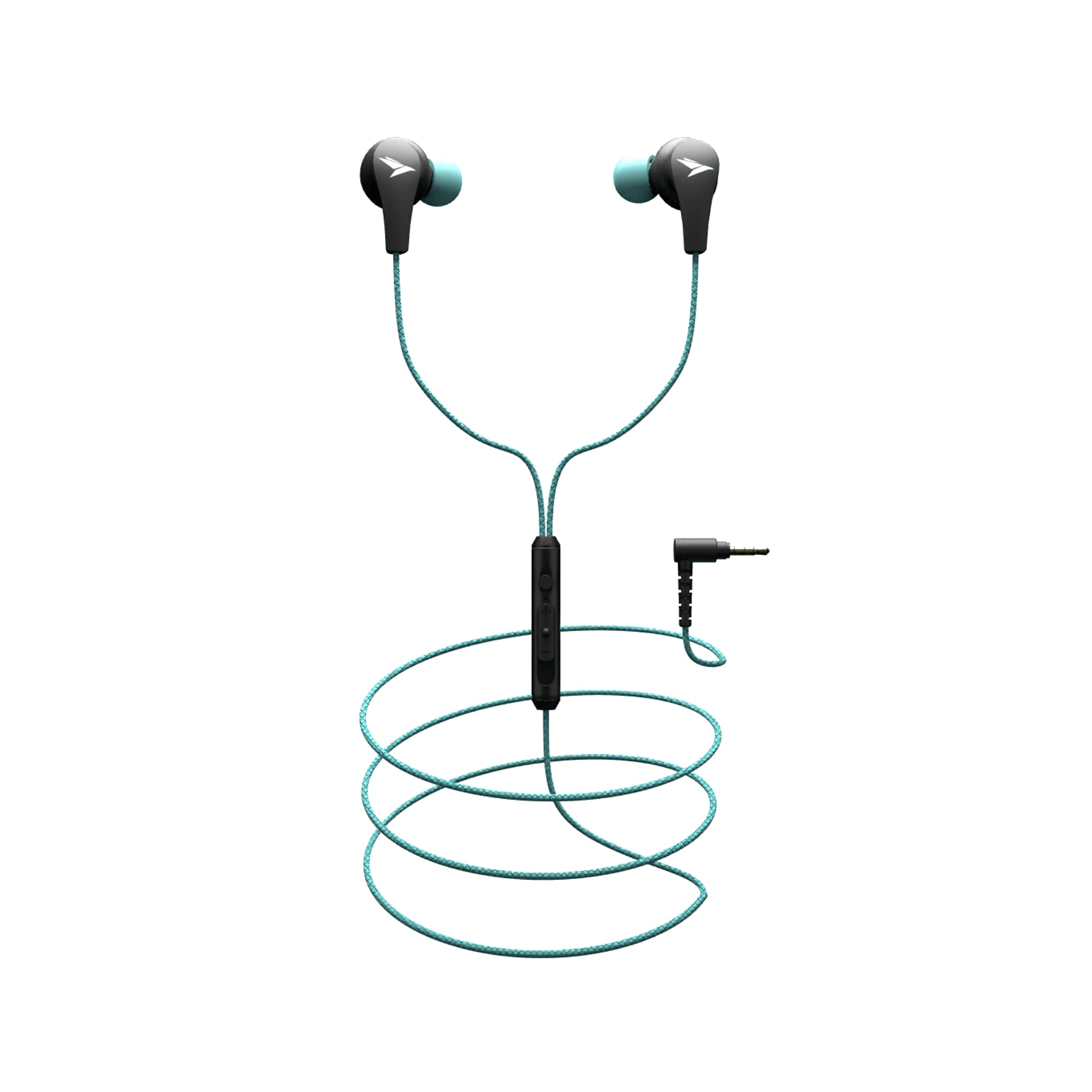 MOZU Audiology 100 Wired Earphones, Ergonomic Fit, Tangled Free