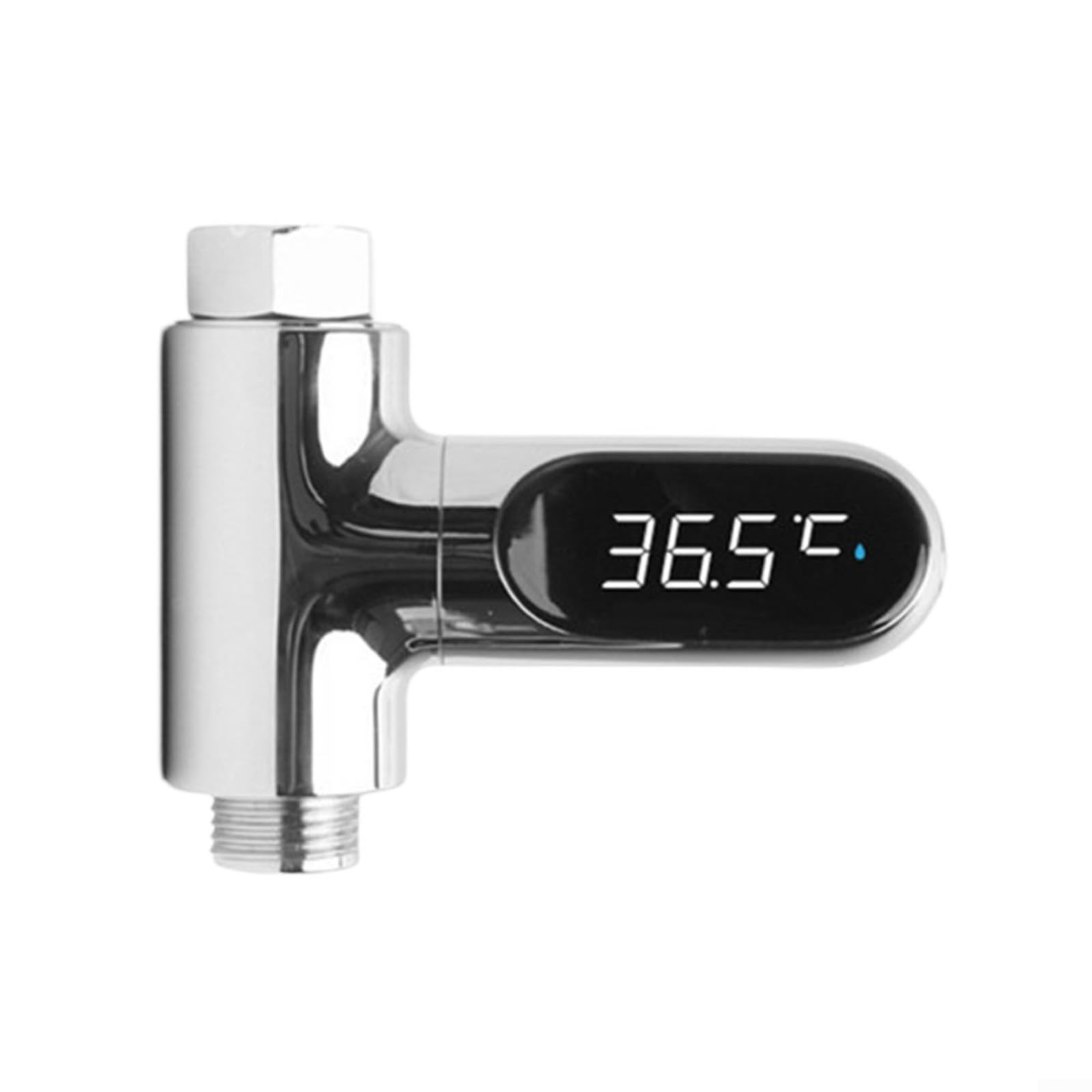 Wasserthermometer, LED-Anzeige Wassertemperaturmesser for Duschhahn, Duschhahn-Wasserthermometer(Second Generation)