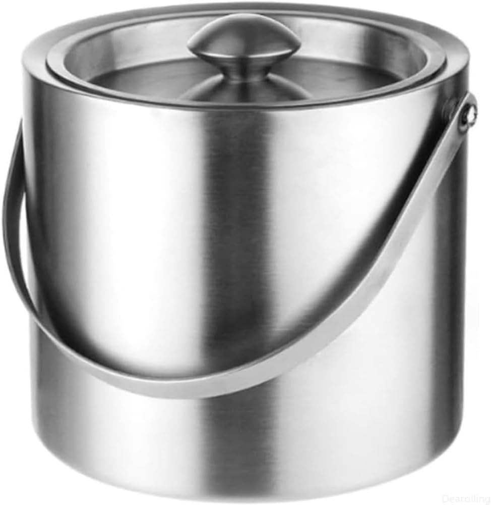 アイスバケツ 保温おけ 大容量 保冷 ステンレス製 真空断熱 二重構造 キャンプ アウトドア ビール ワイン 保冷ケース 蓋付き 日