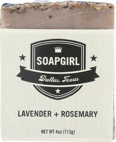 Soapgirl Lavender Rosemary Soap, 4 Oz