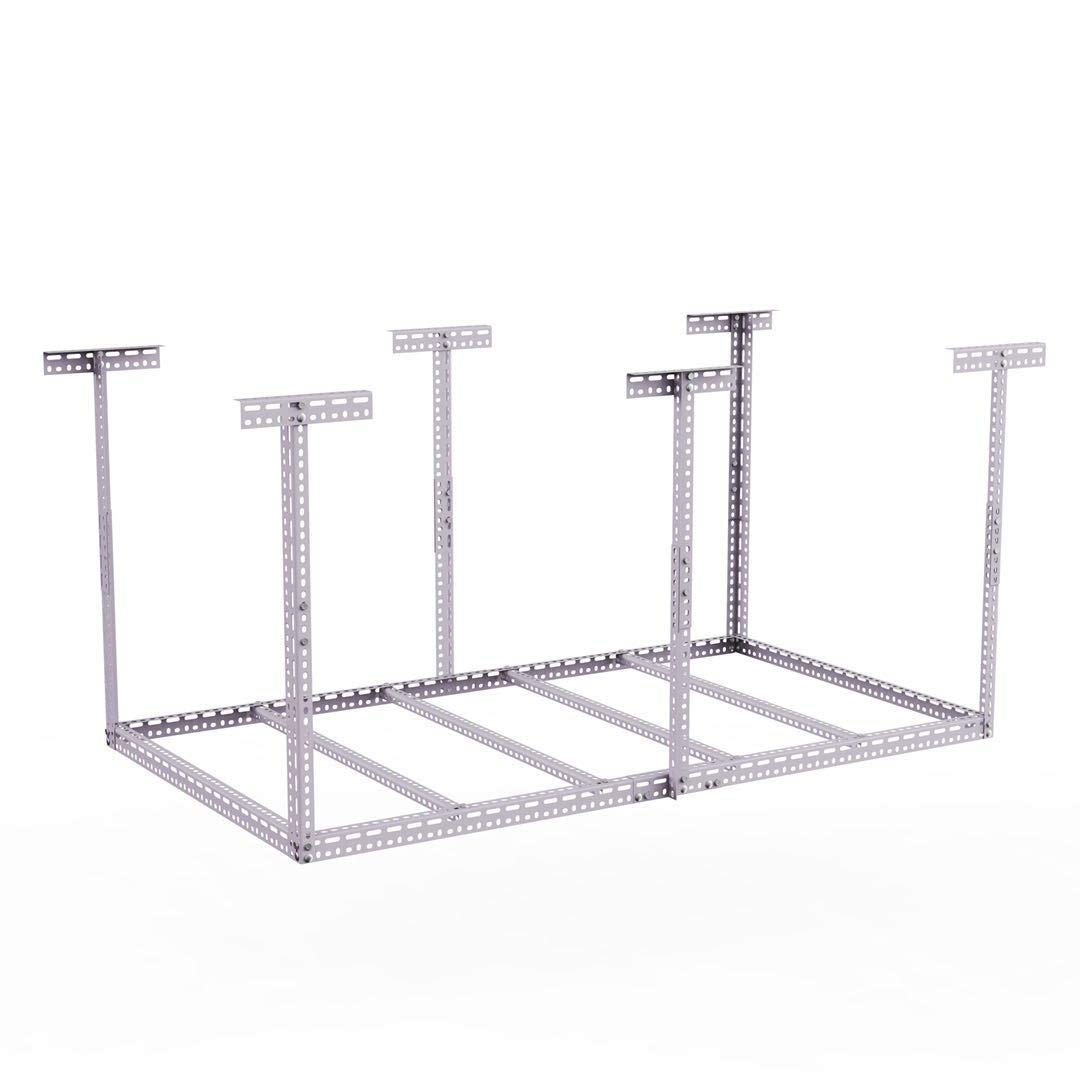 Étagère De Plafond VEVOR Pour Garage - 272 Kg Charge - Réglable 55-101 Cm - Acier Robust