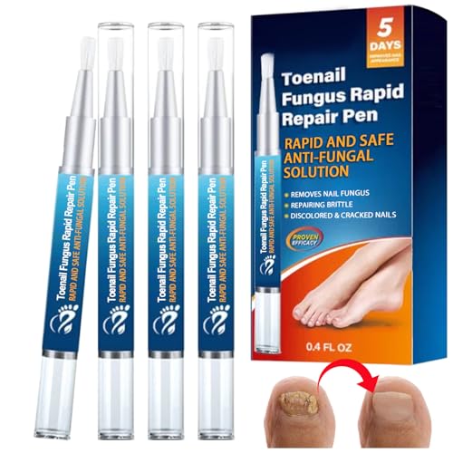 Ongles Réparateurs[4 Pièces], Prévention et Traitement Ongles Abî...